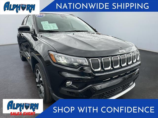 used 2022 Jeep Compass car, priced at $24,000