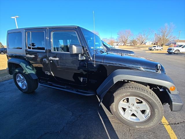 used 2014 Jeep Wrangler Unlimited car, priced at $14,000