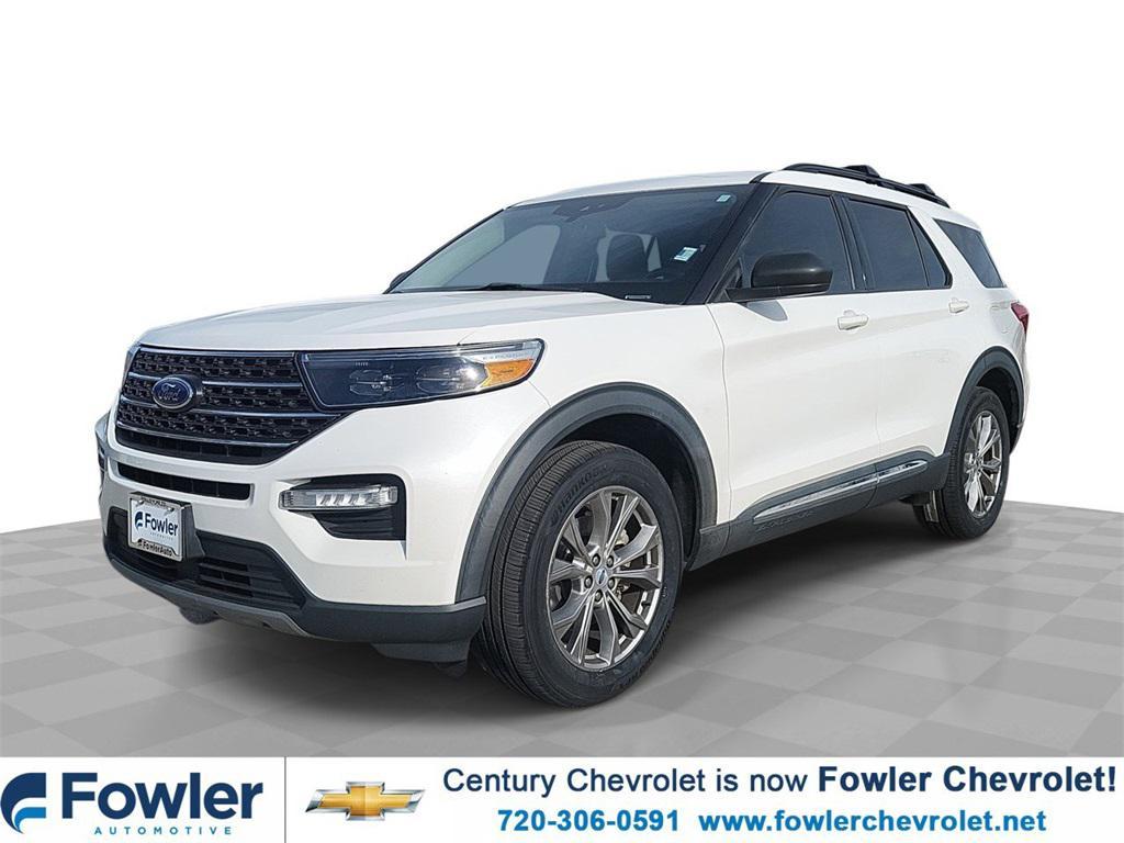 used 2022 Ford Explorer car, priced at $24,749