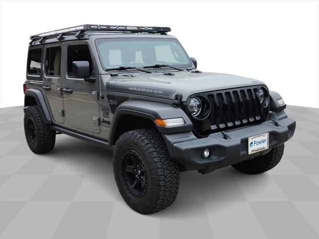 used 2020 Jeep Wrangler Unlimited car, priced at $29,697