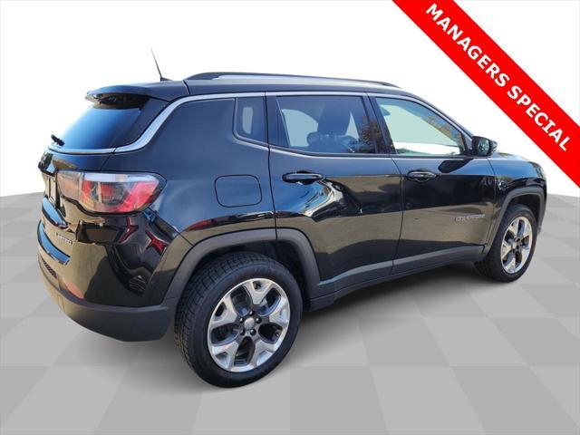 used 2018 Jeep Compass car, priced at $13,516