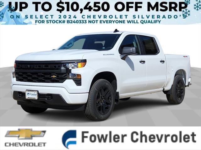 new 2024 Chevrolet Silverado 1500 car, priced at $43,944