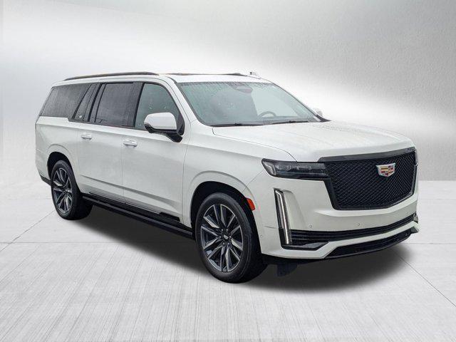 used 2022 Cadillac Escalade ESV car, priced at $79,288
