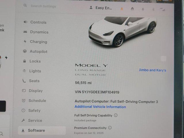 used 2021 Tesla Model Y car, priced at $28,563