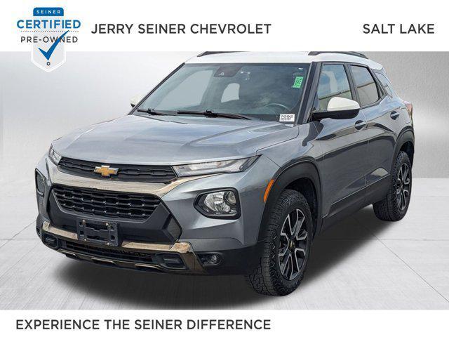 used 2021 Chevrolet TrailBlazer car, priced at $21,288