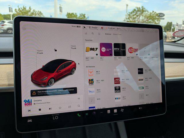 used 2022 Tesla Model 3 car, priced at $23,600