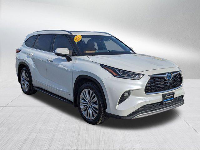 used 2022 Toyota Highlander Hybrid car, priced at $42,953