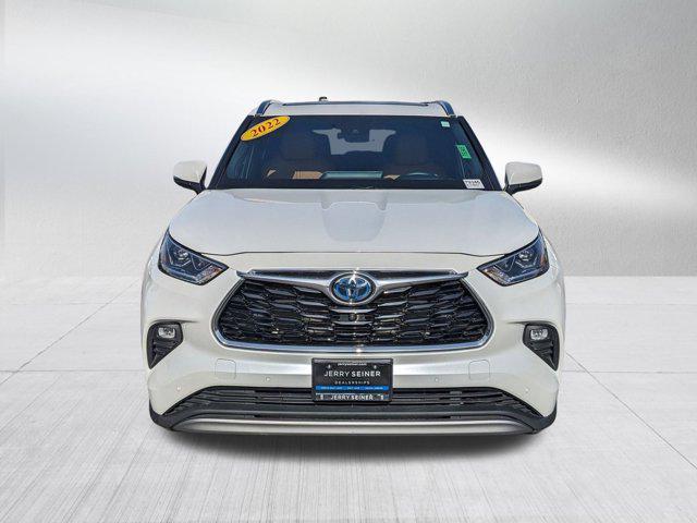 used 2022 Toyota Highlander Hybrid car, priced at $42,953