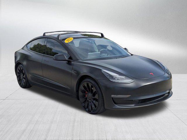 used 2022 Tesla Model 3 car, priced at $27,533