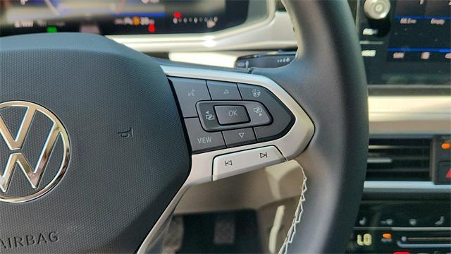 new 2025 Volkswagen Taos car, priced at $27,999