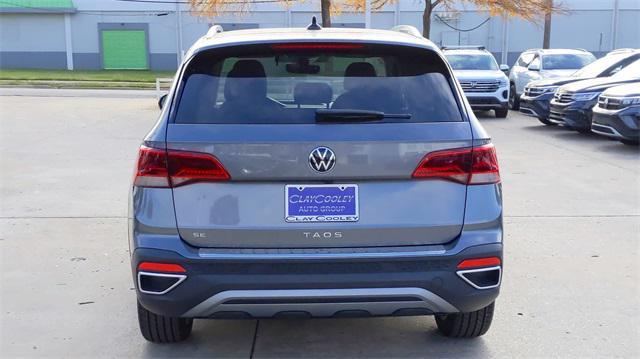 new 2024 Volkswagen Taos car, priced at $26,672