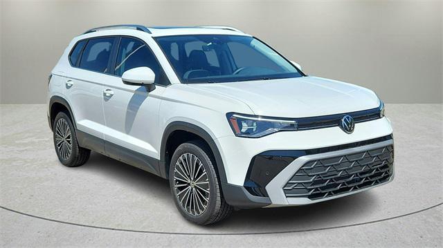 new 2025 Volkswagen Taos car, priced at $28,499