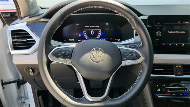 new 2025 Volkswagen Taos car, priced at $28,499