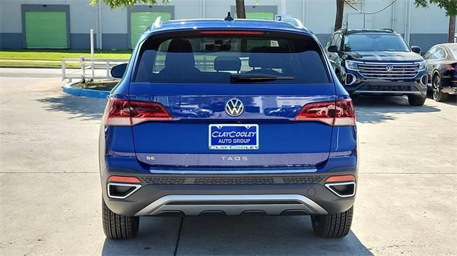 new 2024 Volkswagen Taos car, priced at $29,525