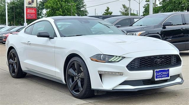 used 2021 Ford Mustang car, priced at $26,987