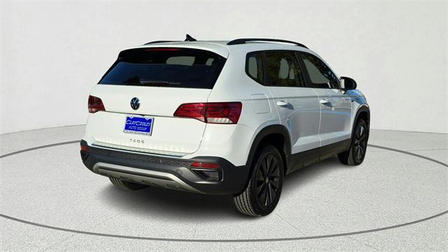 used 2024 Volkswagen Taos car, priced at $18,500