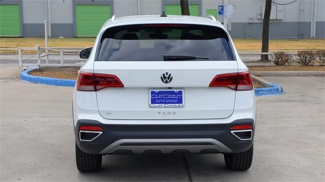 new 2023 Volkswagen Taos car, priced at $25,995