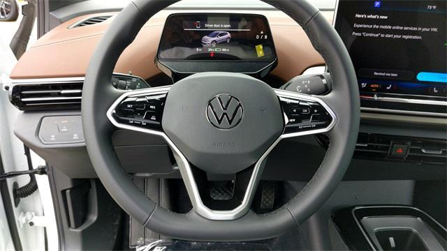 new 2025 Volkswagen ID.4 car, priced at $38,699