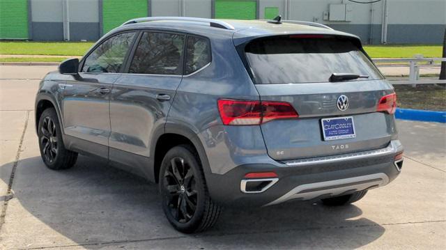 used 2023 Volkswagen Taos car, priced at $18,500