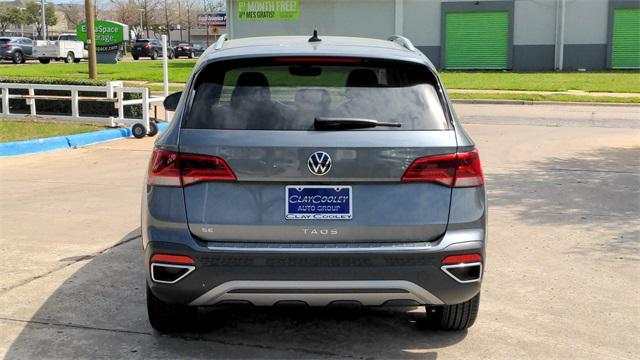 used 2023 Volkswagen Taos car, priced at $18,500