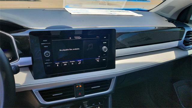 new 2025 Volkswagen Taos car, priced at $27,499