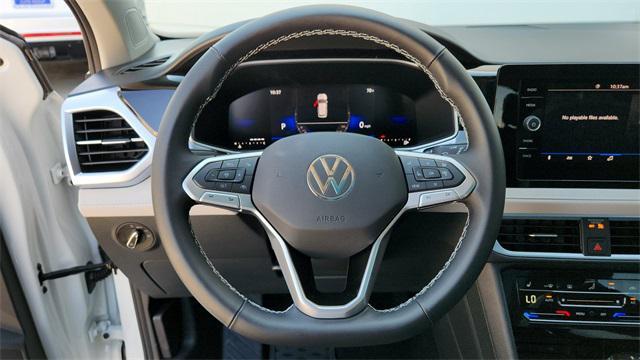 new 2025 Volkswagen Taos car, priced at $27,999