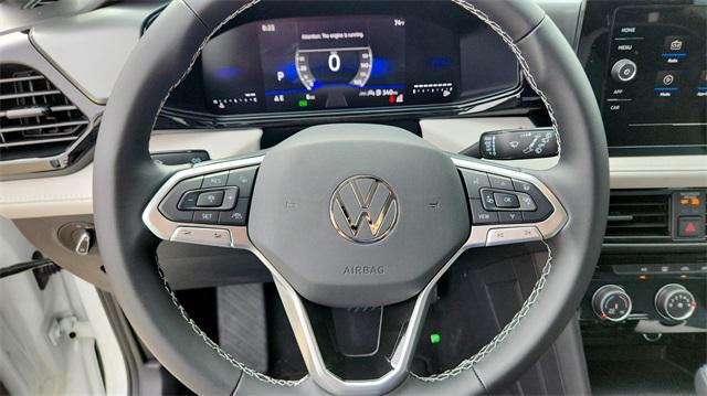 new 2025 Volkswagen Taos car, priced at $27,094