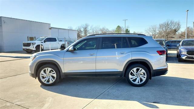 used 2021 Volkswagen Atlas car, priced at $25,498