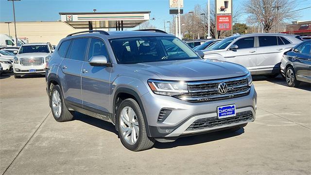 used 2021 Volkswagen Atlas car, priced at $25,498