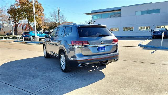 used 2021 Volkswagen Atlas car, priced at $29,947