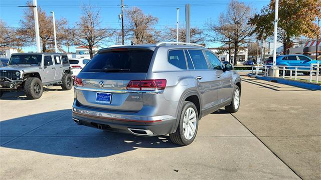 used 2021 Volkswagen Atlas car, priced at $29,947