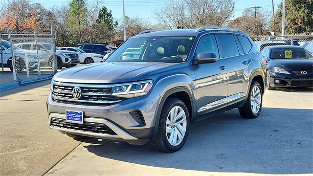 used 2021 Volkswagen Atlas car, priced at $29,947