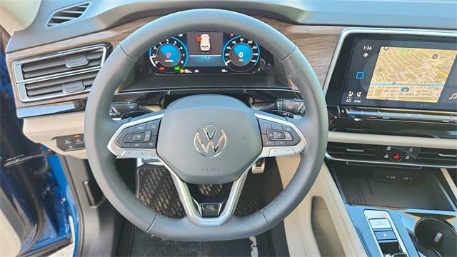 new 2025 Volkswagen Atlas car, priced at $48,499