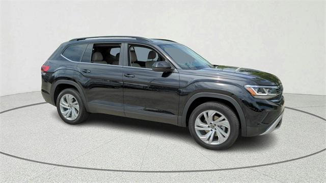 used 2021 Volkswagen Atlas car, priced at $23,800