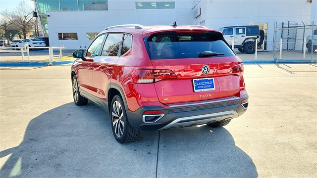 used 2022 Volkswagen Taos car, priced at $19,765