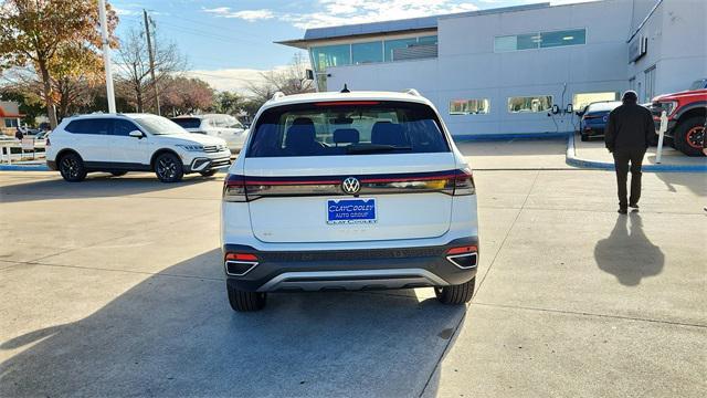 new 2025 Volkswagen Taos car, priced at $29,350