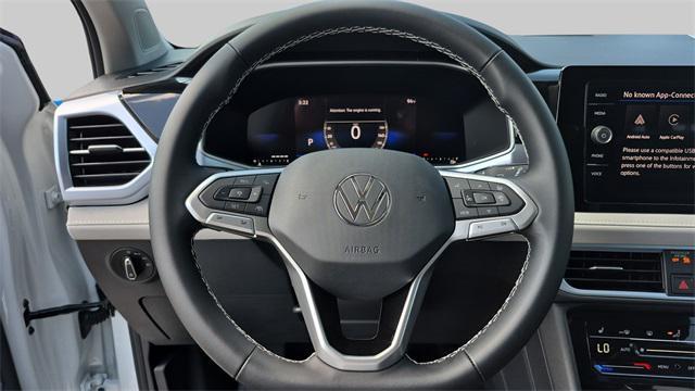 new 2025 Volkswagen Taos car, priced at $27,128