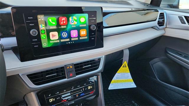 used 2025 Volkswagen Taos car, priced at $28,000