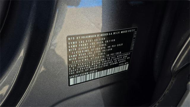 used 2022 Volkswagen Tiguan car, priced at $24,154