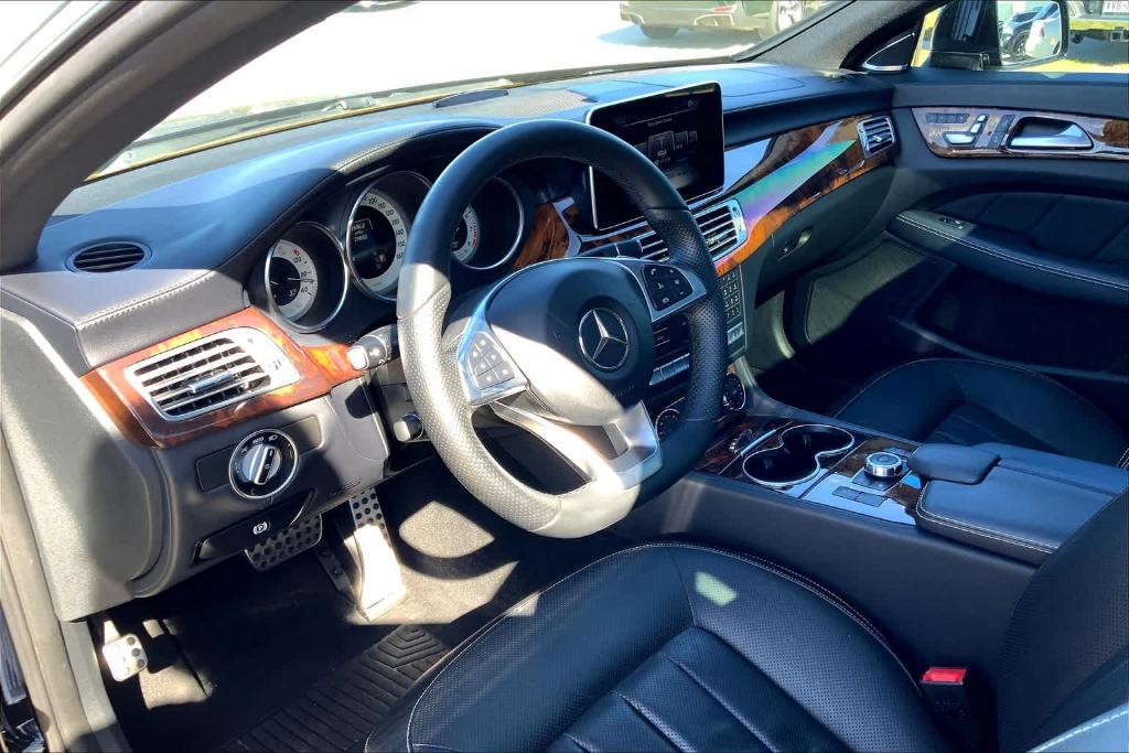 used 2017 Mercedes-Benz CLS 550 car, priced at $23,999