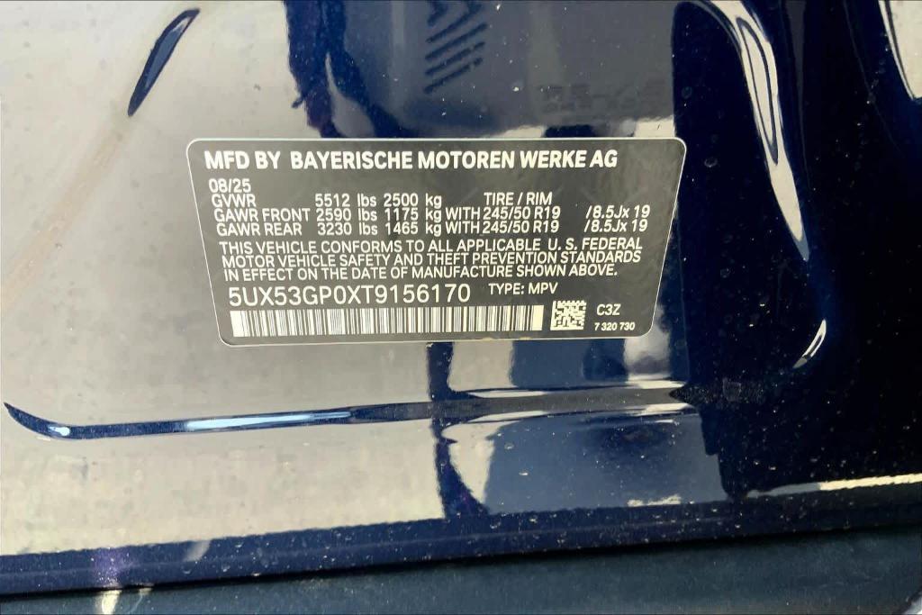 new 2026 BMW X3 car, priced at $59,570