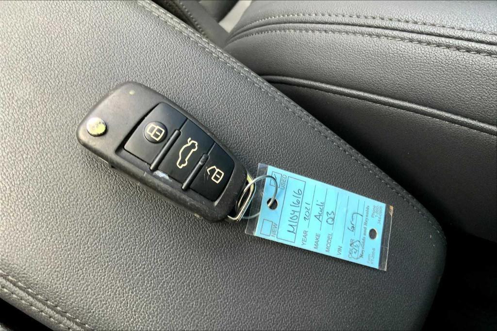 used 2021 Audi Q3 car, priced at $23,800