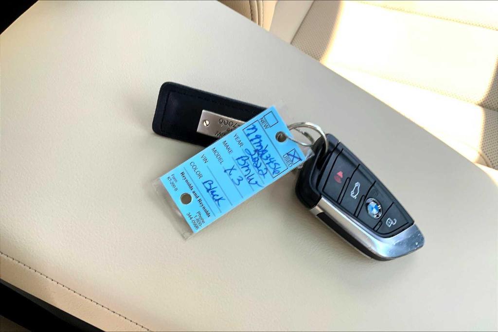 used 2022 BMW X3 car, priced at $26,628