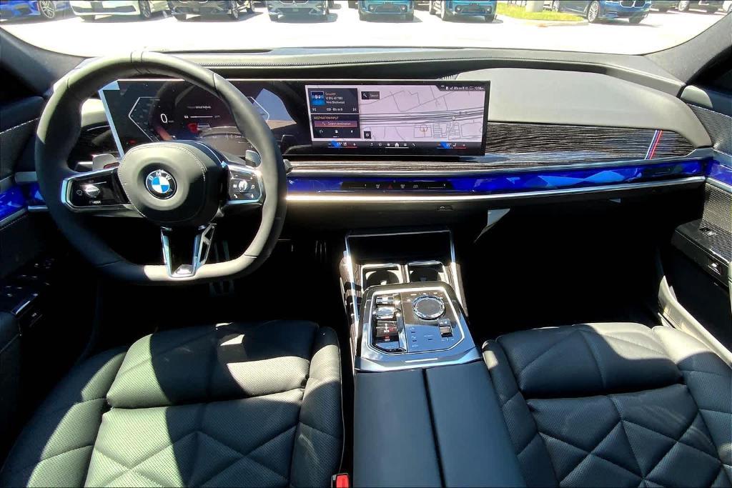 new 2024 BMW 740 car, priced at $100,825