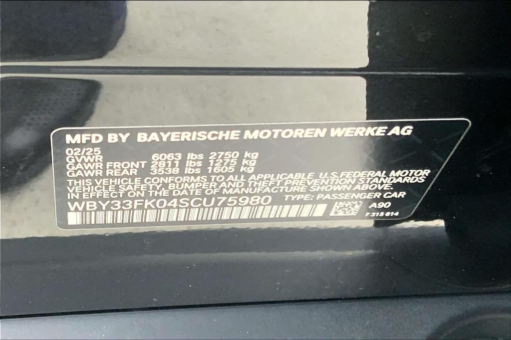 new 2025 BMW i5 car, priced at $58,999