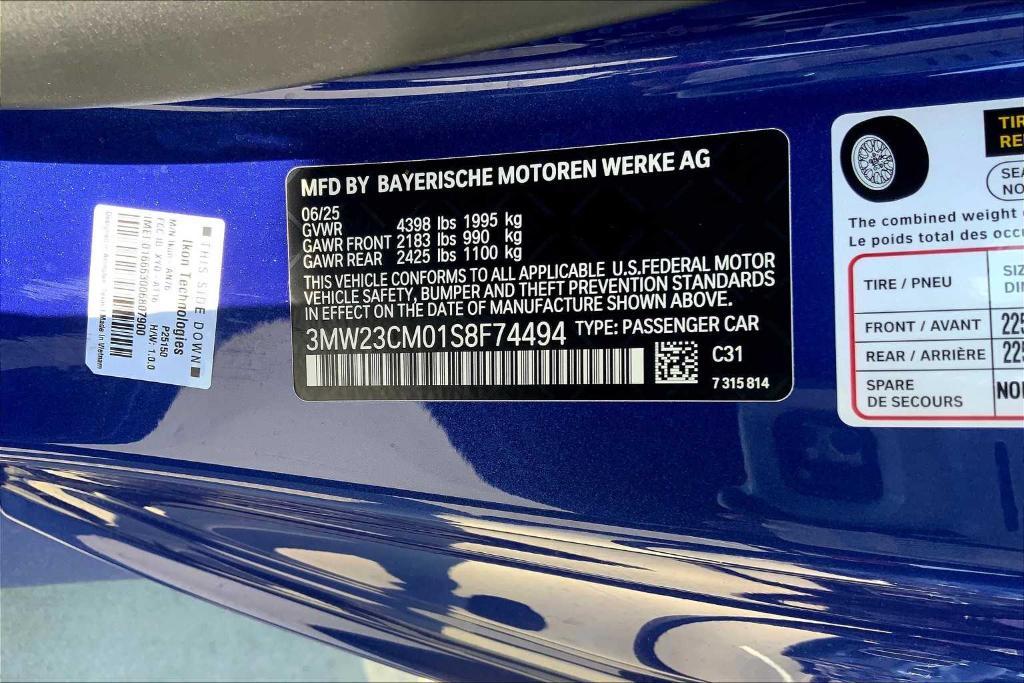 new 2025 BMW 230 car, priced at $44,372