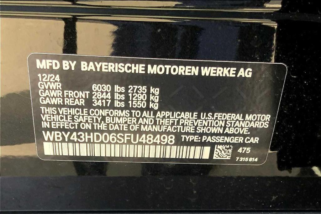 new 2025 BMW i4 Gran Coupe car, priced at $61,594