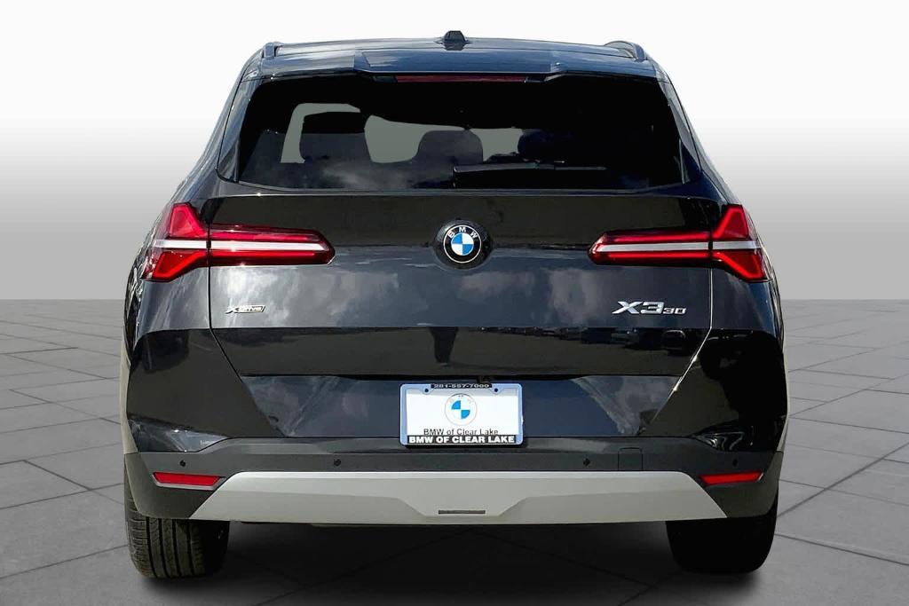 new 2025 BMW X3 car, priced at $54,595