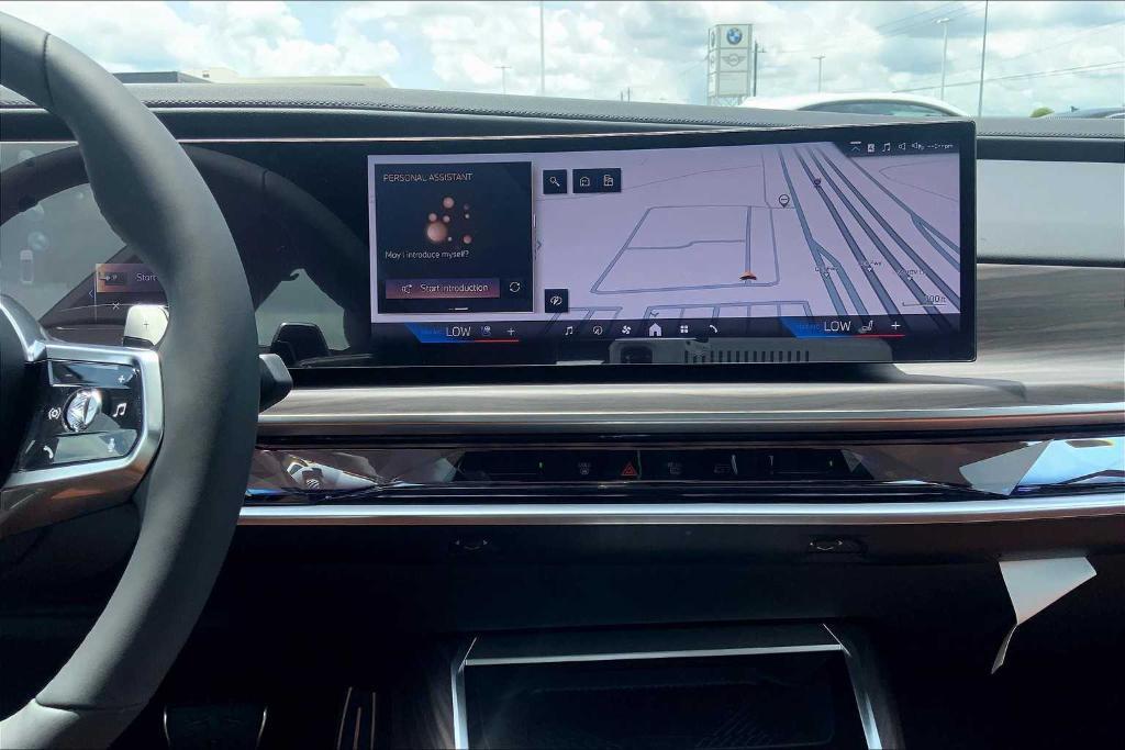 new 2025 BMW 740 car, priced at $119,970