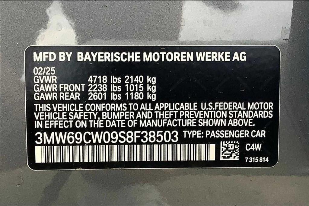 new 2025 BMW 330 car, priced at $50,885